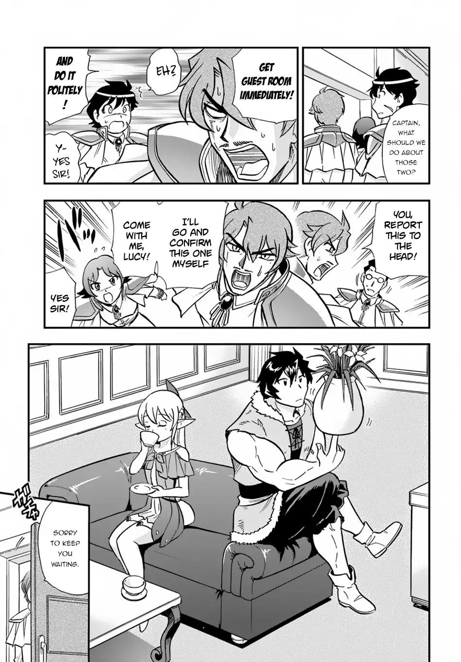 Mahou? Sonna Koto Yori Kinniku da! Chapter 7 4